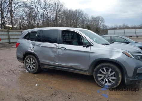2020 Honda Pilot 2Wd Ex-L z USA, uszkodzony, nr VIN 5FNYF5H56LB014537